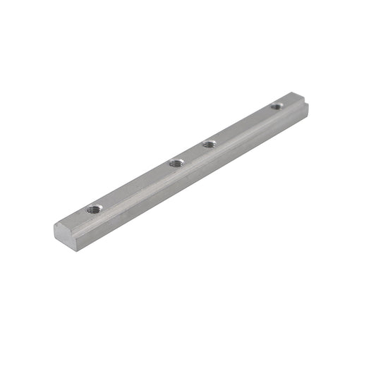 Profile Joining Bar - 2020 T-Slot Concealed T-Connector 6wide x 4.6mm tall cross section x 100mm Long