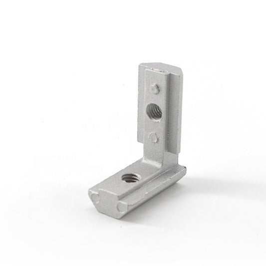 4040 Concealed 90 deg inside corner connector die-cast, zinc-plated, self aligning