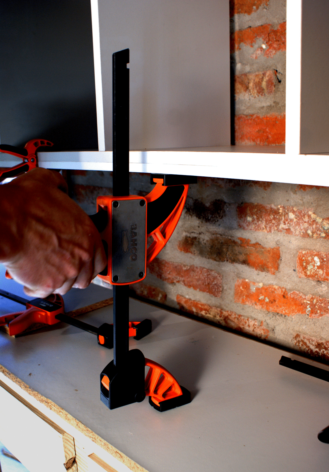 T-Slot Aluminium Profile Framing 1250mm Quick Clamps with 200 kg Force QCB-1250 by Bacho