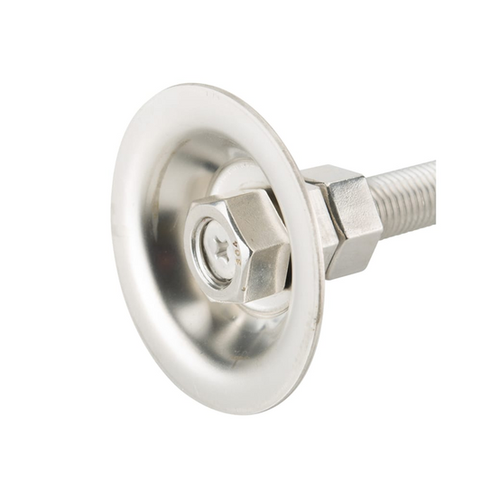 Stainless Steel Anti Vibration Mount with M8x50mm Stem Stud Grade 304