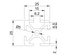 End view cross-section of a 2525 aluminum T-slot profile showing 25mm x 25mm dimensions and 4-slot layout for modular framing.