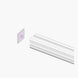 Durable black nylon plastic end cap for 2525 series T-slot aluminium extrusion, protective cover for a professional flush finish installation