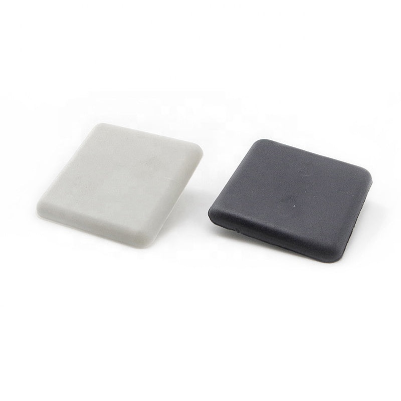 Durable black nylon plastic end cap for 2525 series T-slot aluminium extrusion, protective cover for a professional flush finish