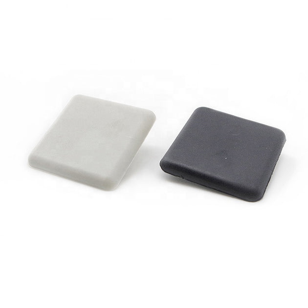 Durable black nylon plastic end cap for 2525 series T-slot aluminium extrusion, protective cover for a professional flush finish