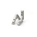 4040 series 4-hole inside corner bracket with integrated center hole for panel attachment, die-cast aluminium construction