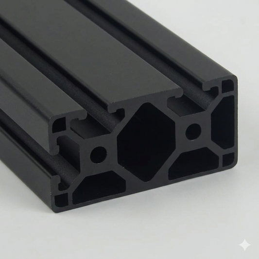 4080-black-3 slot-2 flat side walls