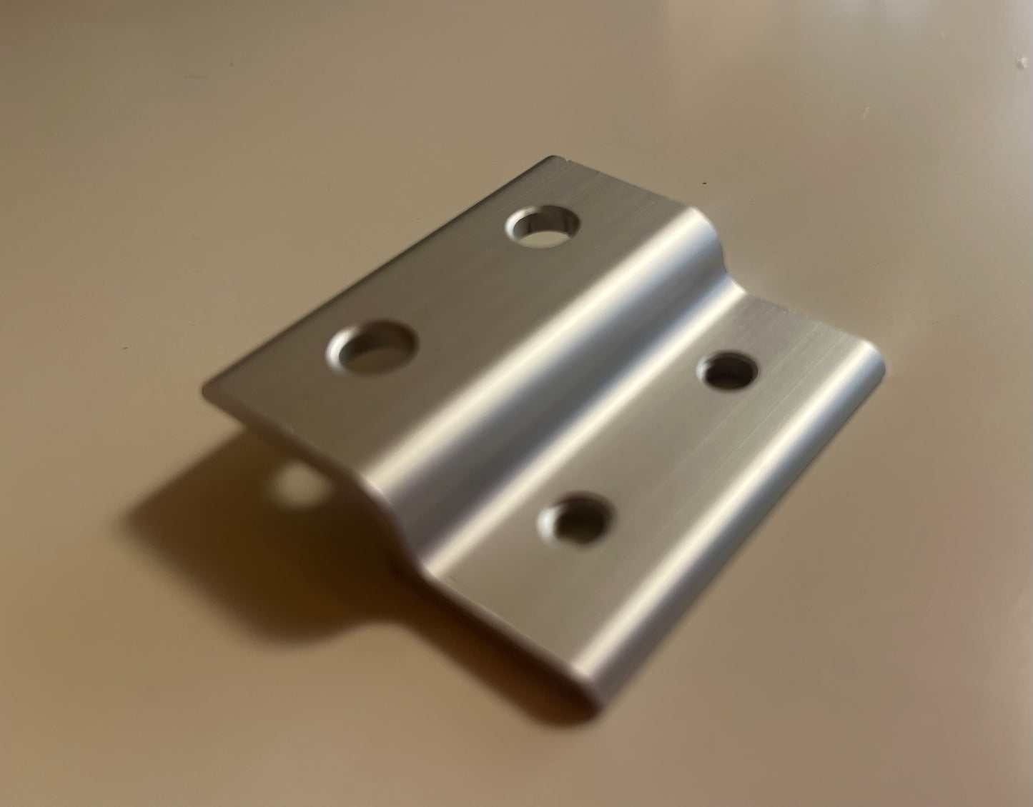 2020 T-Slot Double-Hole Panel Retainer with Threaded Hole