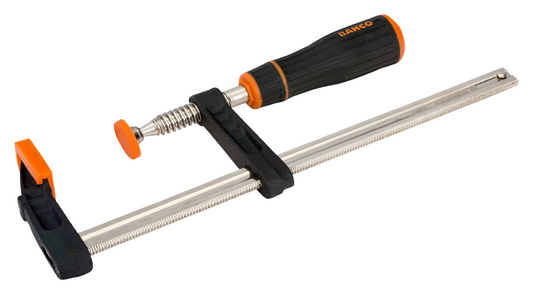 Bahco F-Clamps with Rubberised Handle