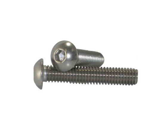 Hex Button Head Cap Screw ISO 4762, steel, strength class 8.8, zinc-nickel-plated - M4, M6, M8, M10, M12