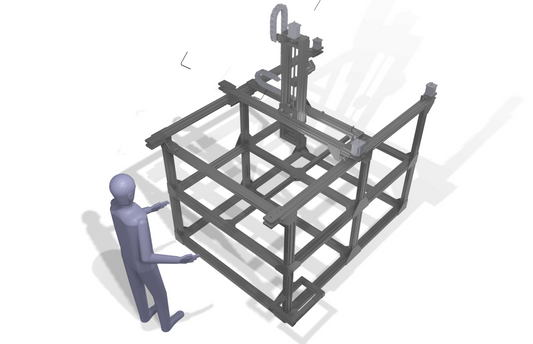 Large Sized 3D Printer