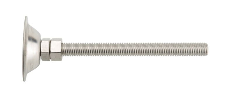Stainless Steel Anti Vibration Mount with M8x50mm Stem Stud Grade 304