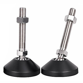 Large Base Glides with a Swivelling M8x50mm Stem Stud