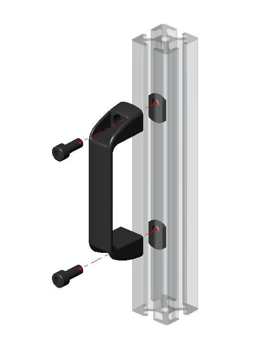 t-slot-black-plastic-door-handle
